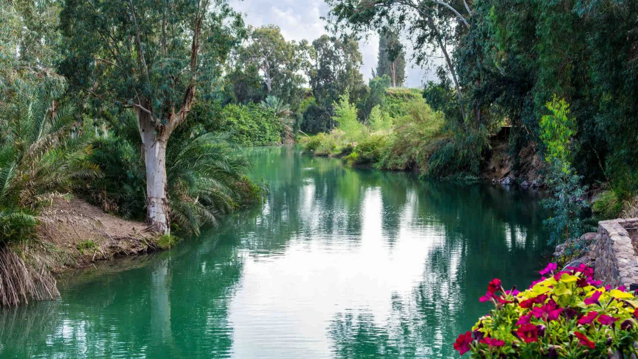 Baptême dans le Jourdain Israël Oasis