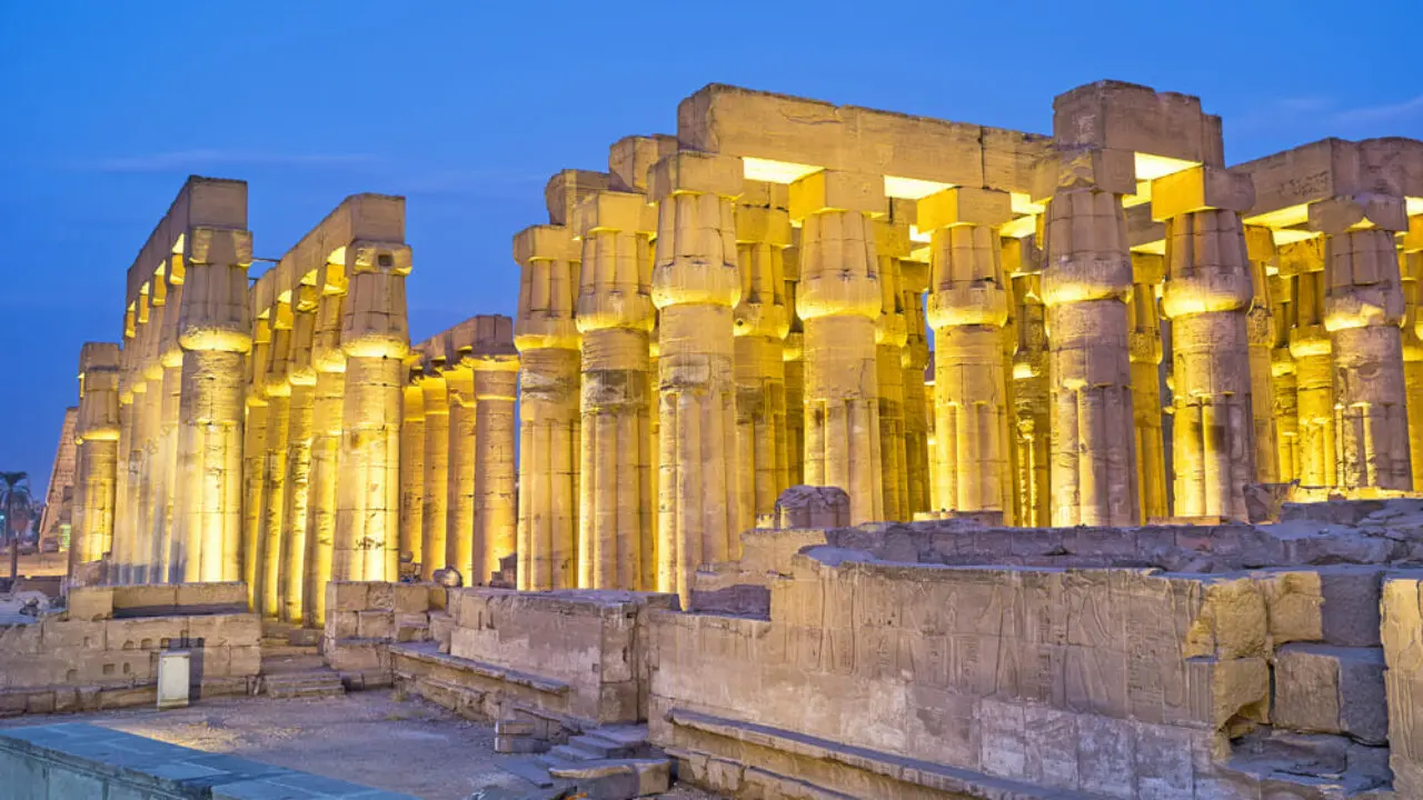Egypte Nil - temple Louxor