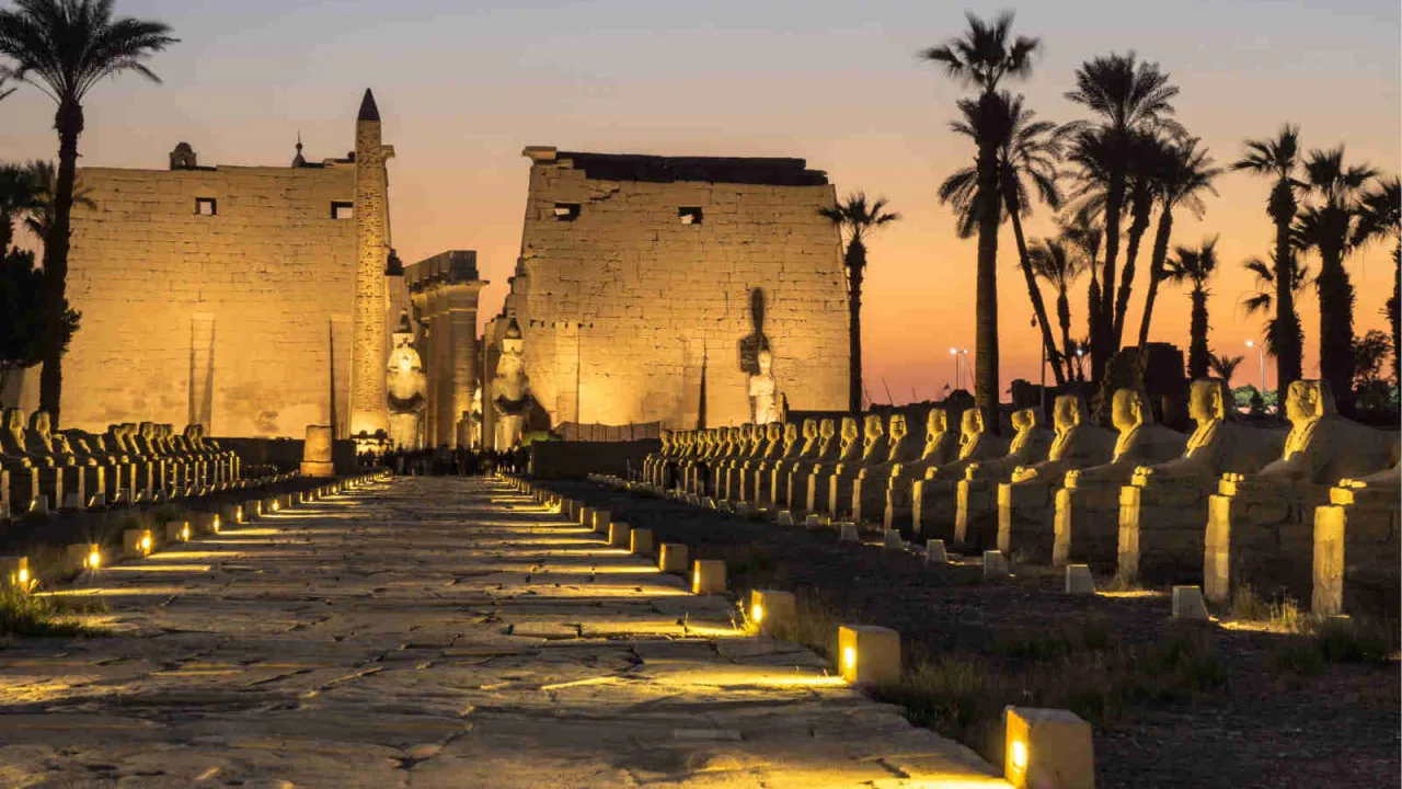 Egypte Louxor - temple