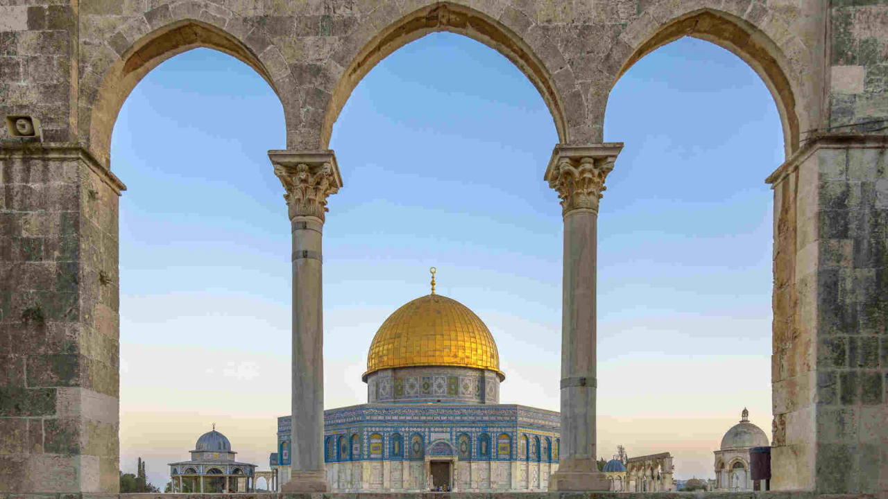 Israël dôme du Rocher à Jérusalem Oasis