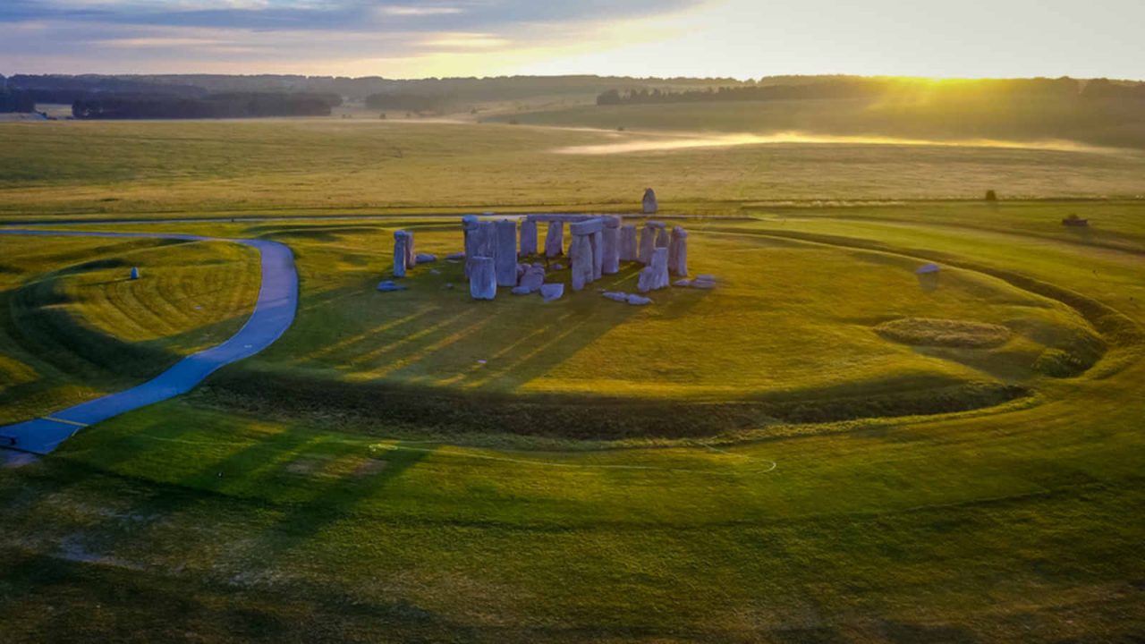 Beauté du site de Stonehenge Angleterre Oasis