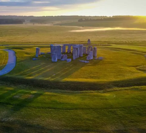 Beauté du site de Stonehenge Angleterre Oasis