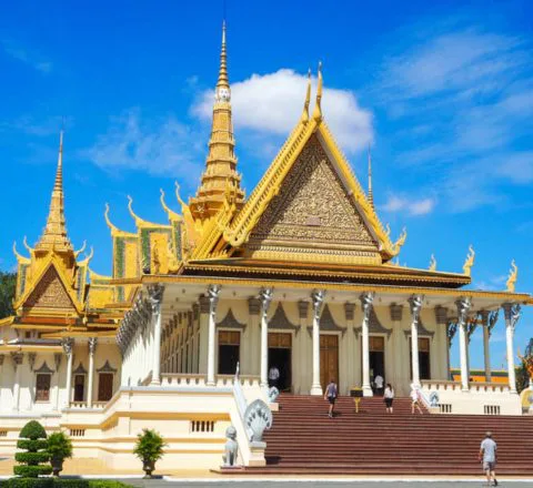 Palais royal Phnom Penh Cambodge Oasis