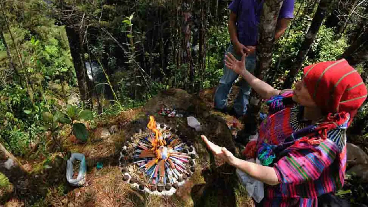Cérémonie avec Doña Lidia, Guatemala, Oasis