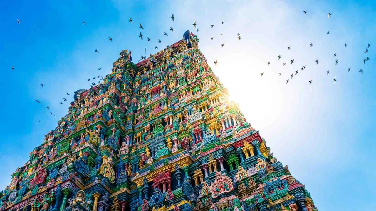 Temple de Meenakshi à Madurai, Inde, Oasis