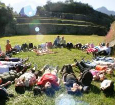 Cercle de méditation, Mexique, Oasis