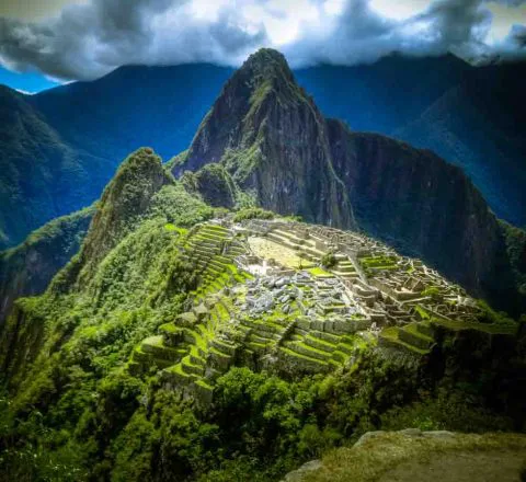 Lumière sur le Machu Picchu, Pérou, Oasis