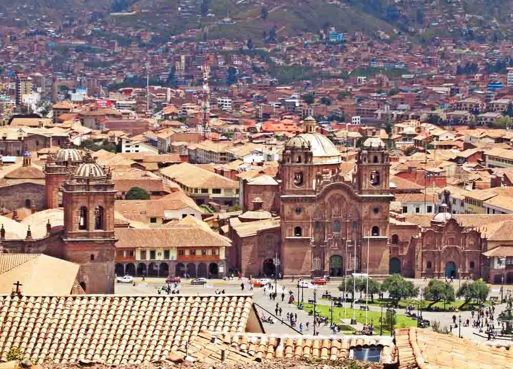 Vue de Cuzco, Pérou, Oasis