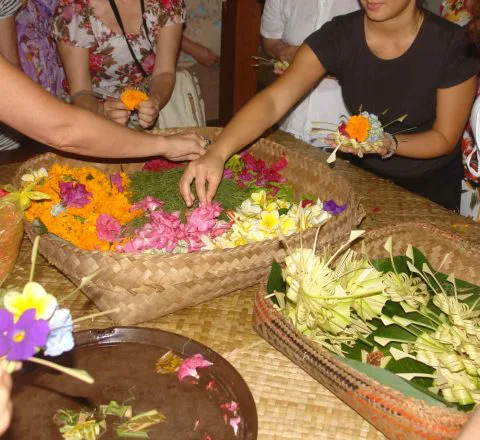 Bali - offrandes