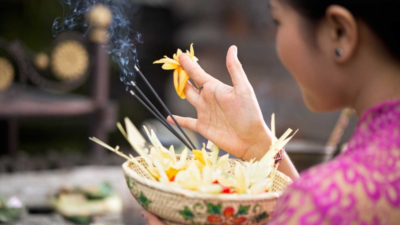 Offrandes aux Dieux Bali voyage spirituel Oasis