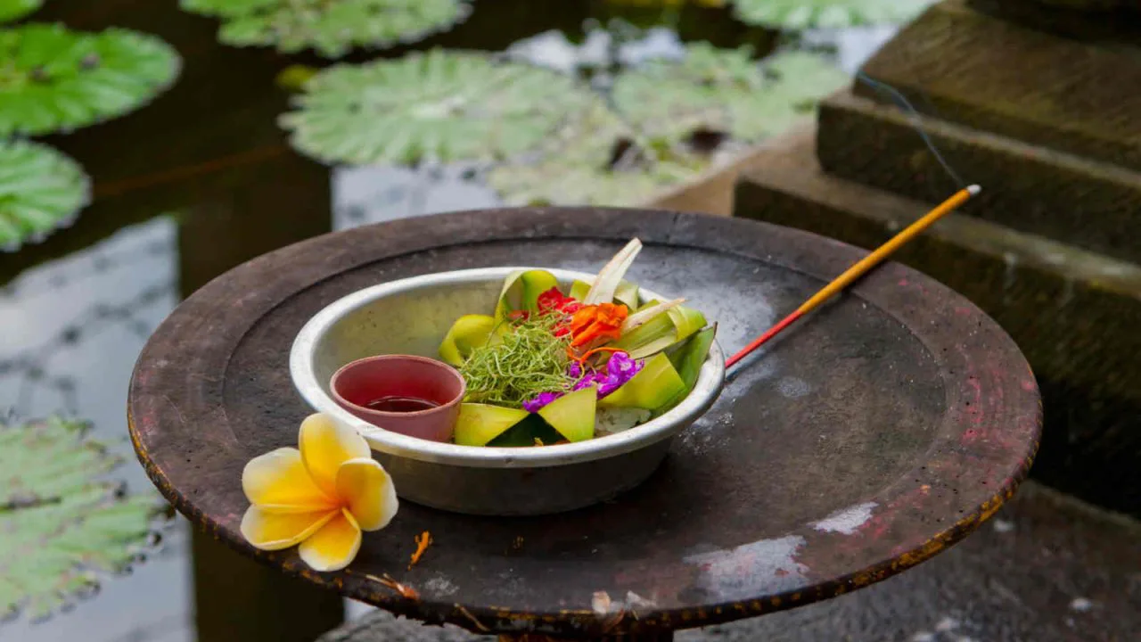 Bali - offrandes