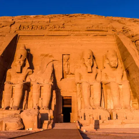 Egypte Nil - temple Abou Simbel