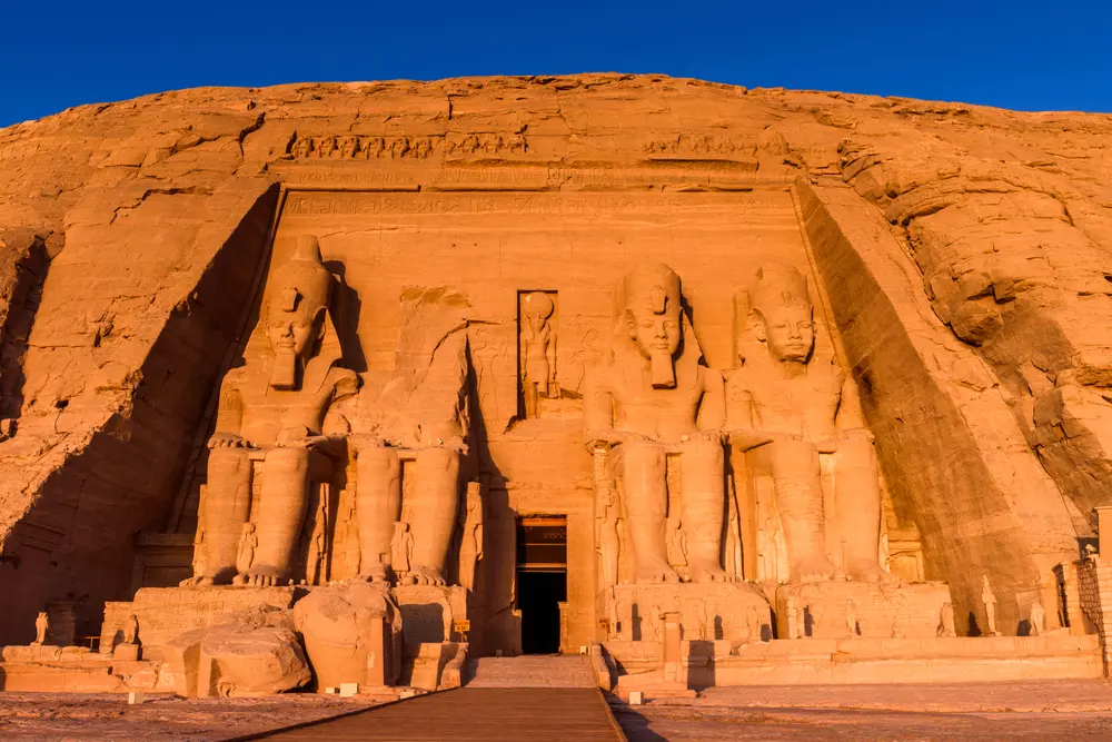Egypte Nil - temple Abou Simbel
