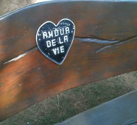 Casa Dom Inacio, banc invitant à l'amour de la vie, Brésil, Oasis