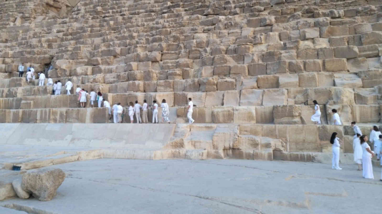 Egypte Caire - Pyramides Kheops