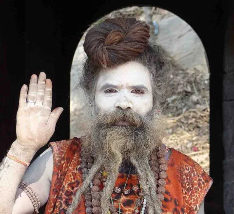 Sadhu, Inde, Oasis