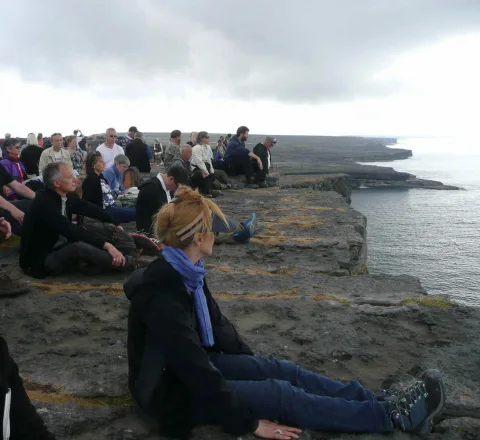 Contemplation Fort Dun Aengus Oasis