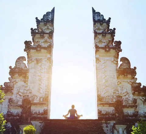 Bali - porte temple
