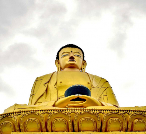 Népal - Katmandou Swayambunath Bouddha
