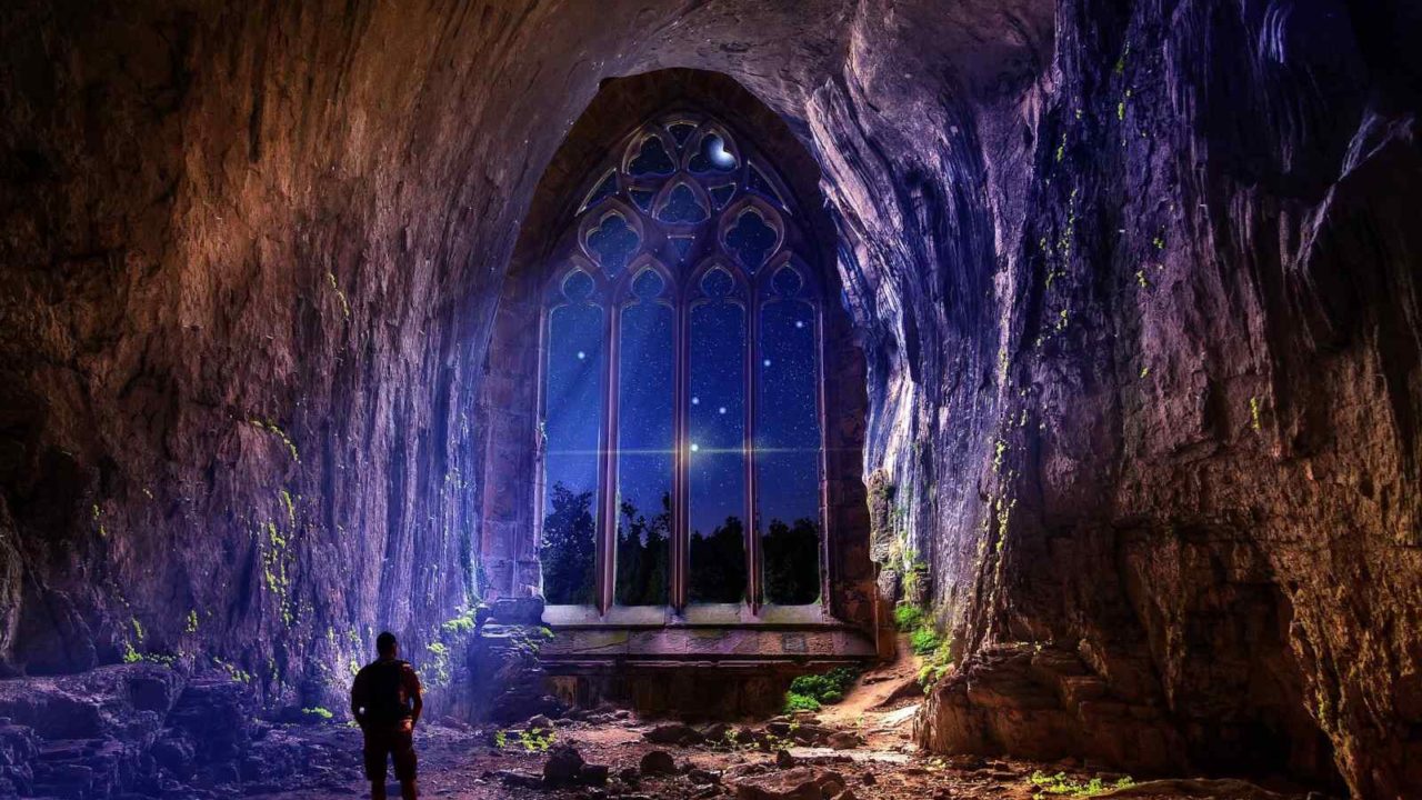 Grotte mystérieuse France séjour en conscience, Oasis