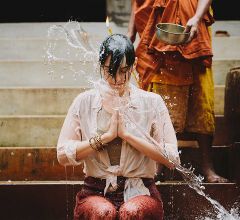Rituel purification Cambodge Oasis