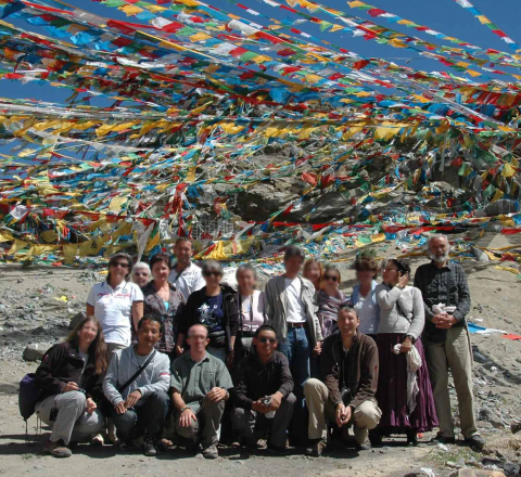 Participants voyage spirituel Tibet Oasis