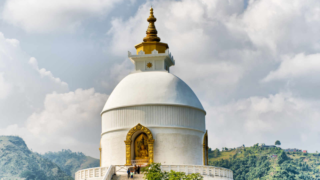 Stupa de la paix Nepal Oasis