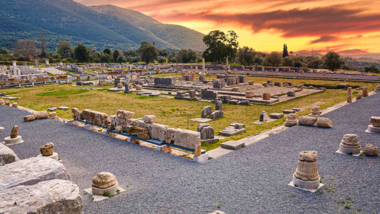 Ancienne Messene Grèce voyage initiatique Oasis