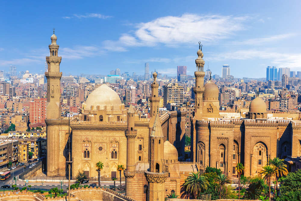 Mosquée Sultan Hassan Le Caire Egypte Oasis