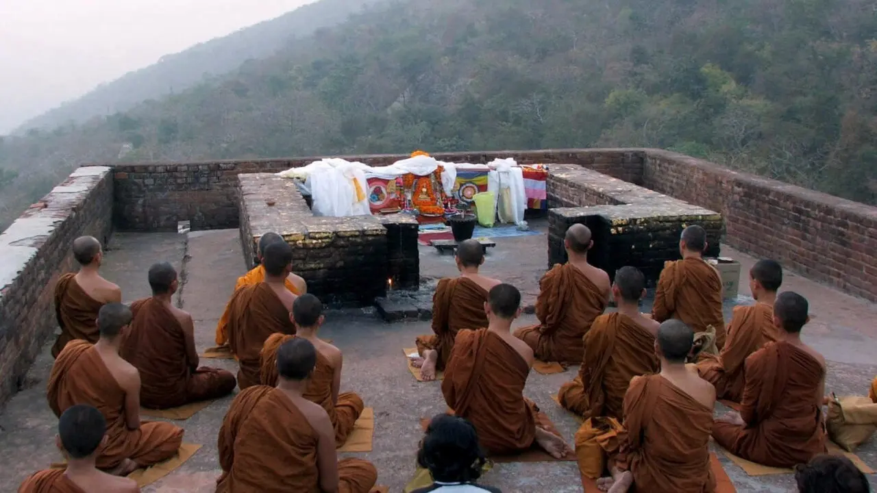 Moines Rajgir, voyage spirituel Inde Oasis