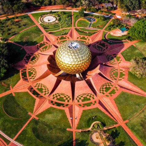 Auroville, retraite spirituelle Inde Oasis
