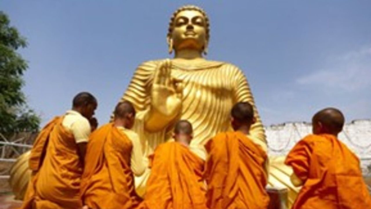 Népal Buddha moines