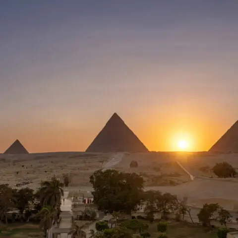 Egypte Caire - Pyramides