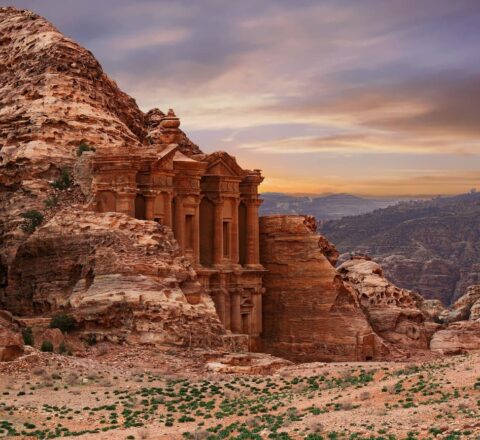 Jordanie Pétra sunset Oasis