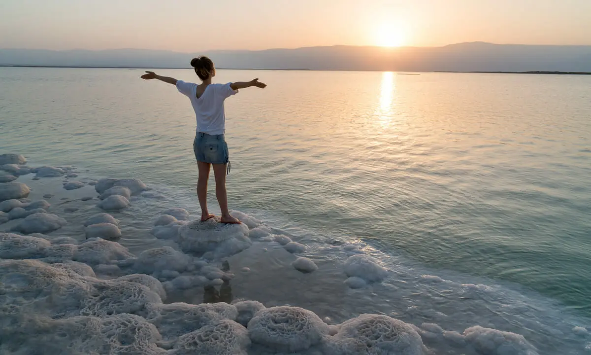 Jordanie voyage spirituel Mer Morte contemplation