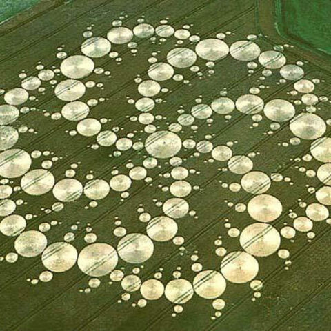 Crop circles séjour spirituel forme swirl