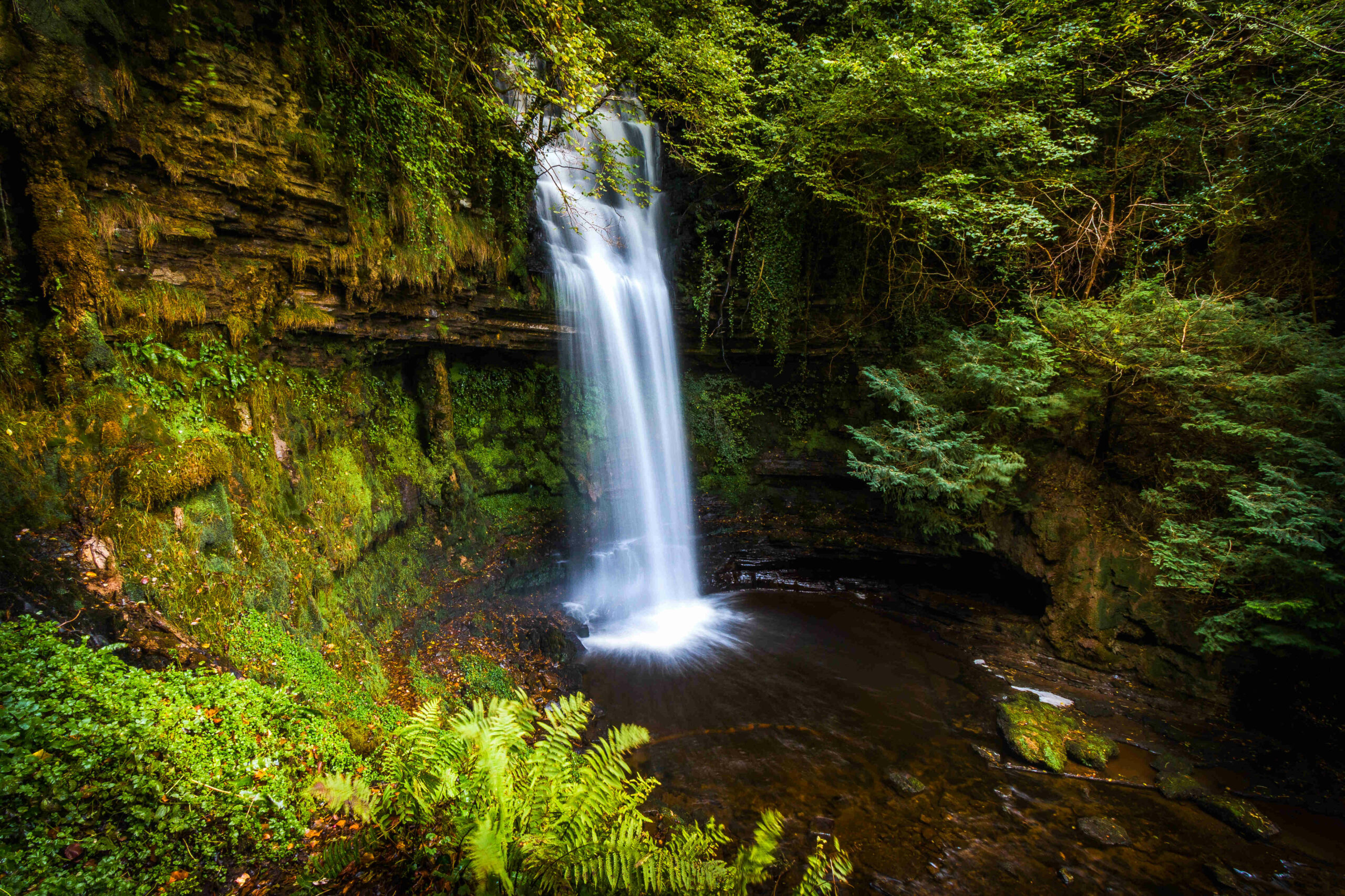 Emerveillement Irlande Glencar Waterfall Oasis