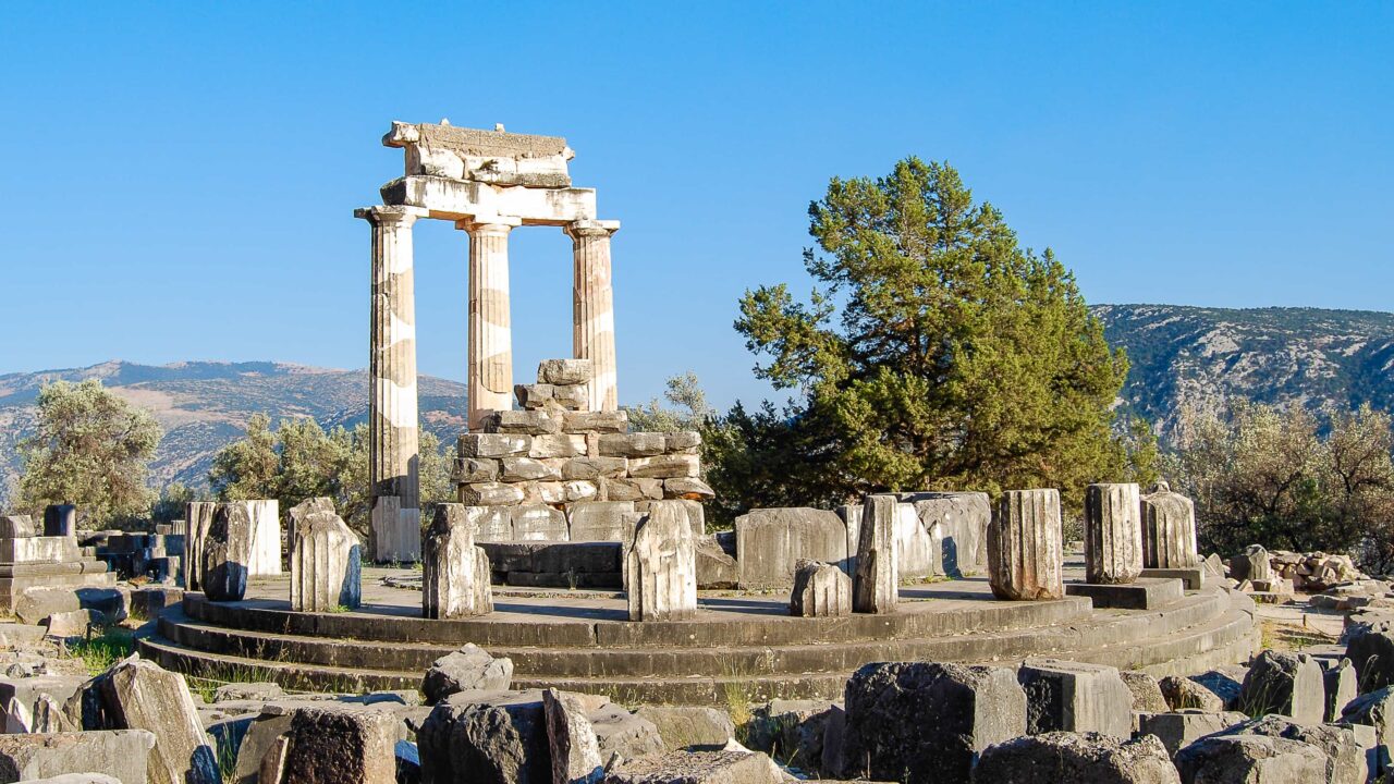Grèce Pythie Delphes