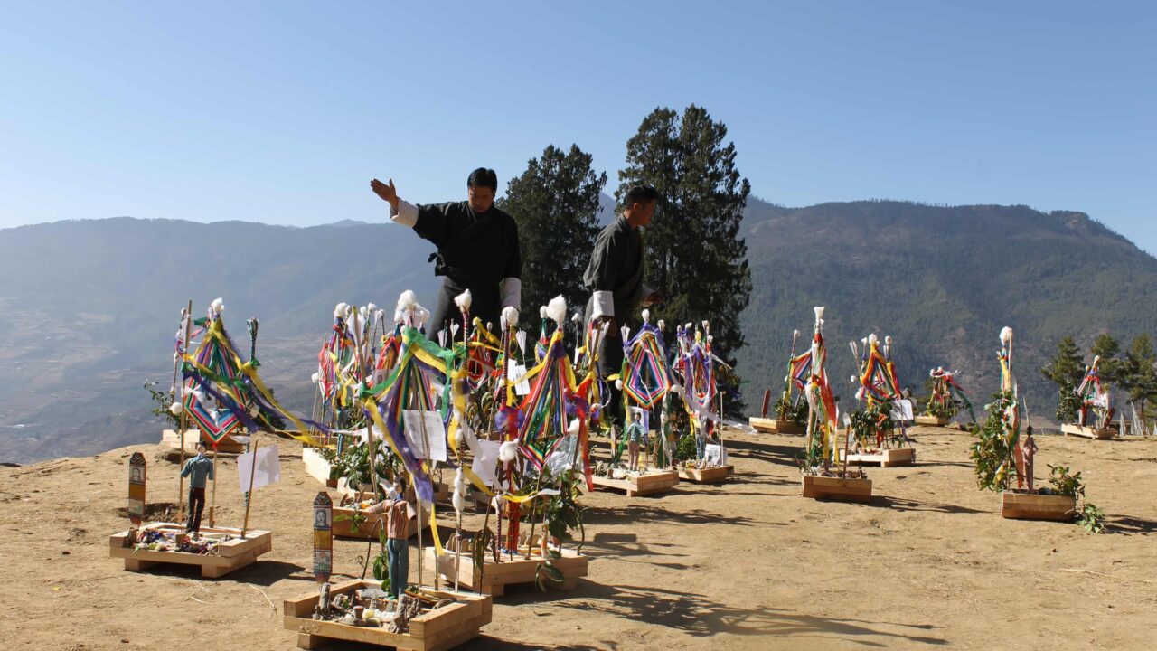 Dued ritual Bhoutan Oasis