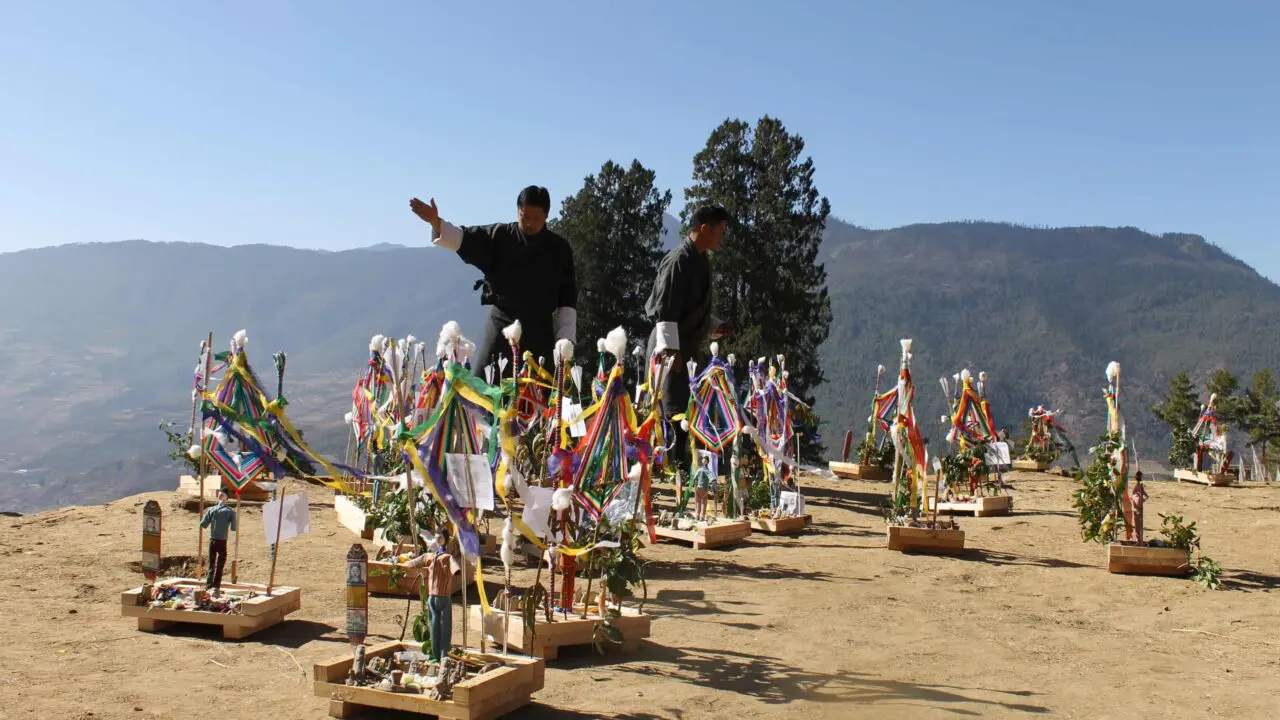Dued ritual Bhoutan Oasis