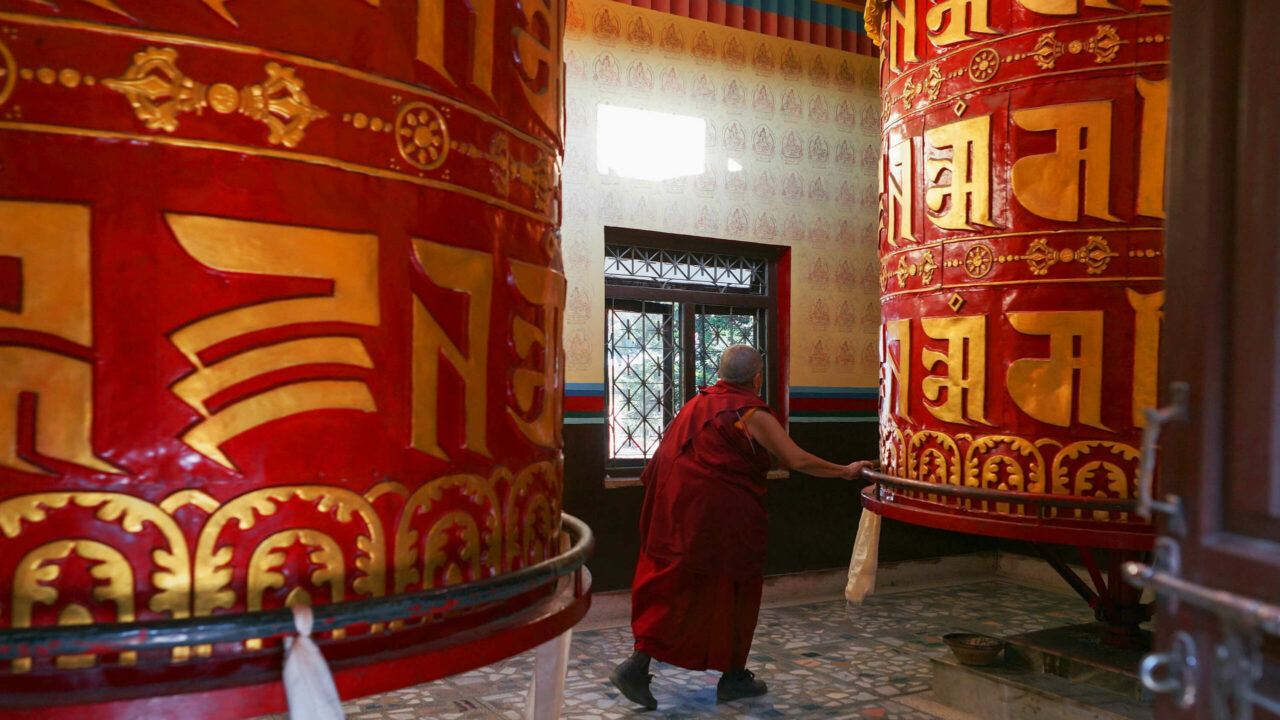 Monastère de Schechen Kathmandu Népal