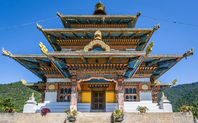 Bhoutan Temple Khamsum