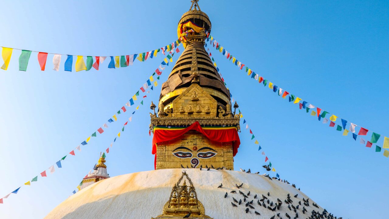 Oasis Népal Swayamhunath stupa