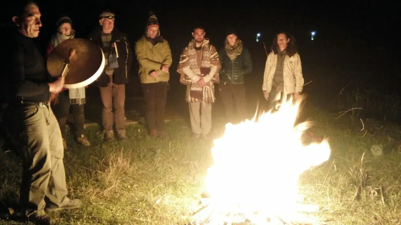 Paullo cérémonie du feu itinéraire spirituel Oasis