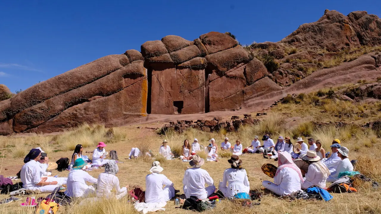 Photo en cercle Pérou itinéraire spirituel Oasis