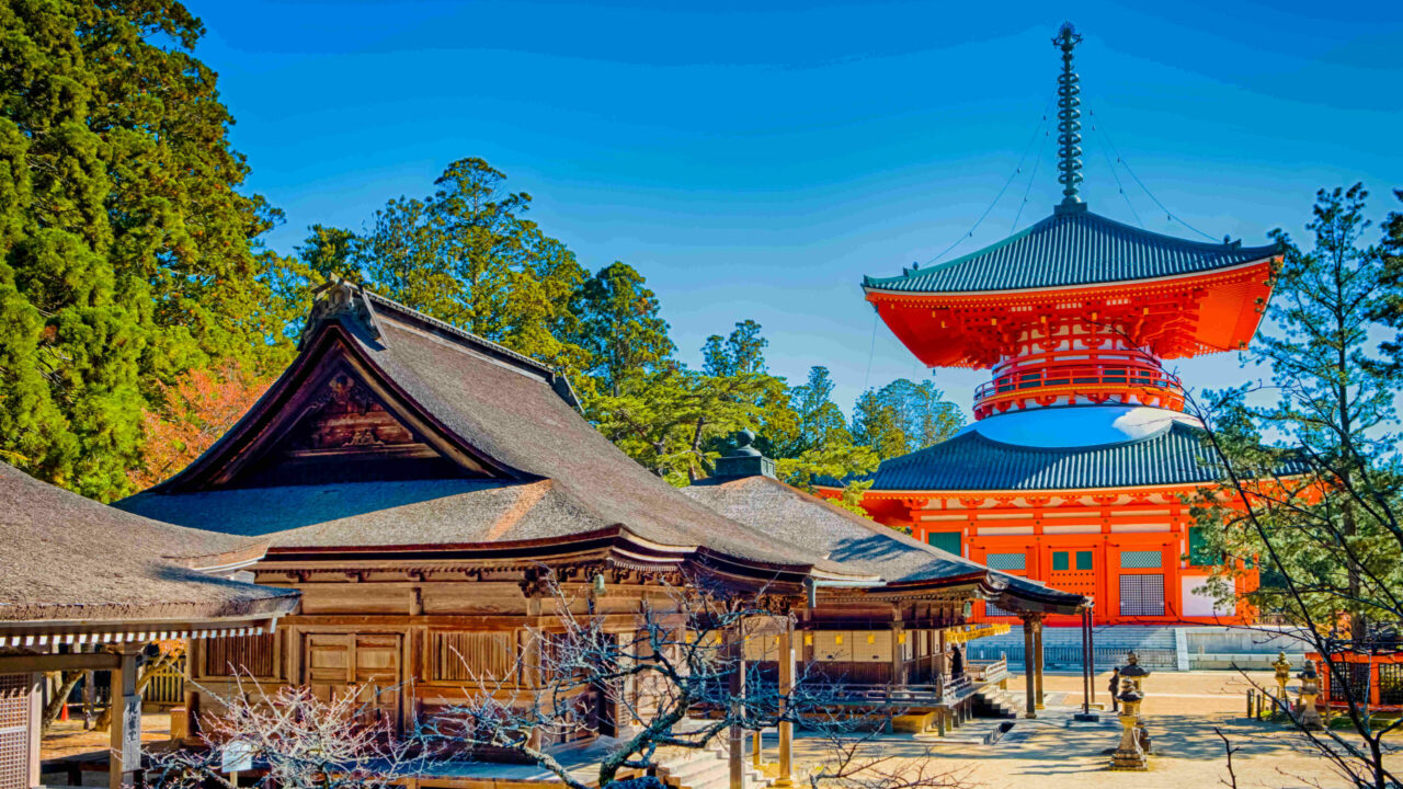 Japon Mont Koyasan temple Oasis