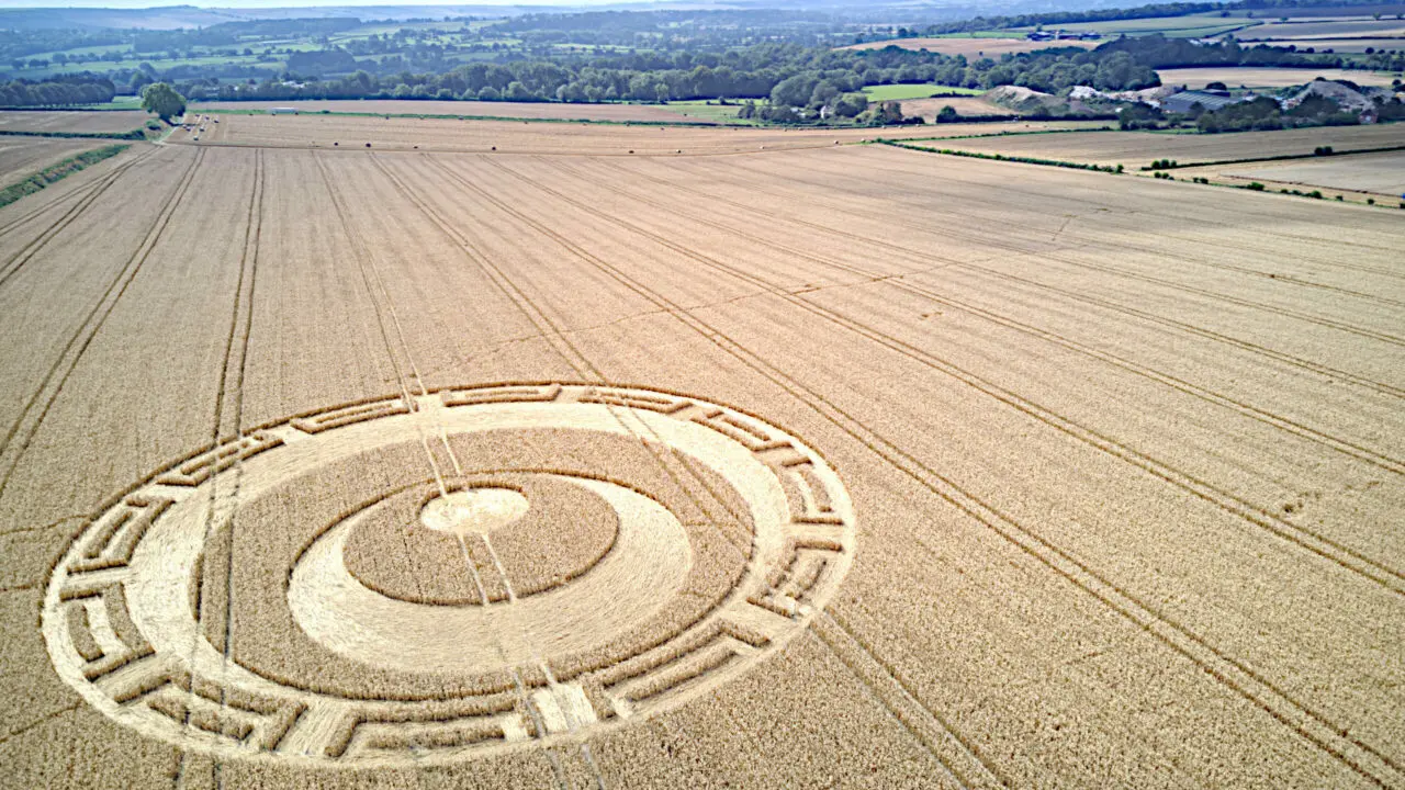 Crop Circles Angleterre Oasis