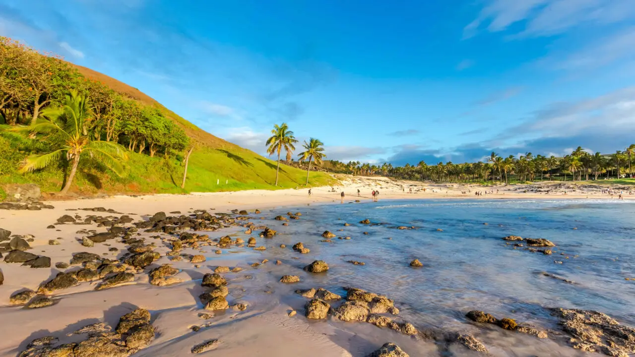 Anakena Plage Ile de Pâques Oasis