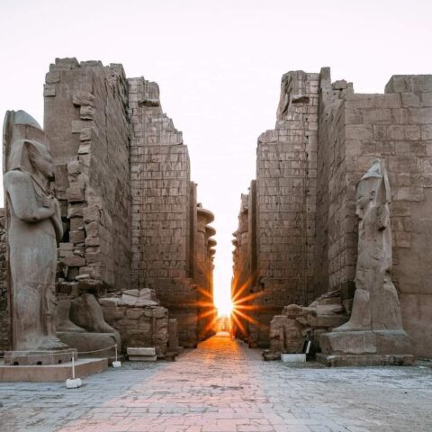 Egypte Nil - temple Karnak Louxor