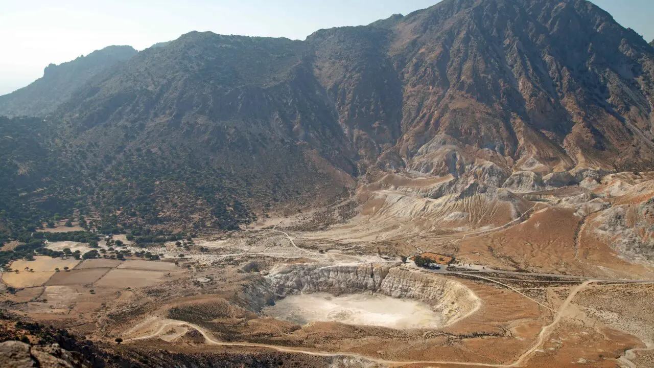 Volcan sacré Grèce Nisyros